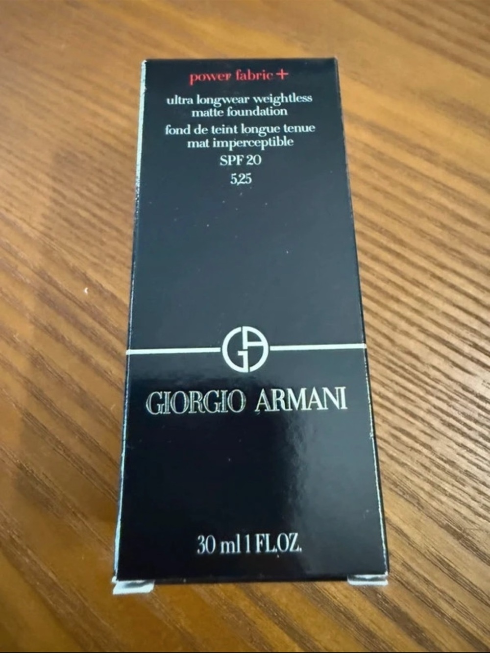 Giorgio Armani matte foundation